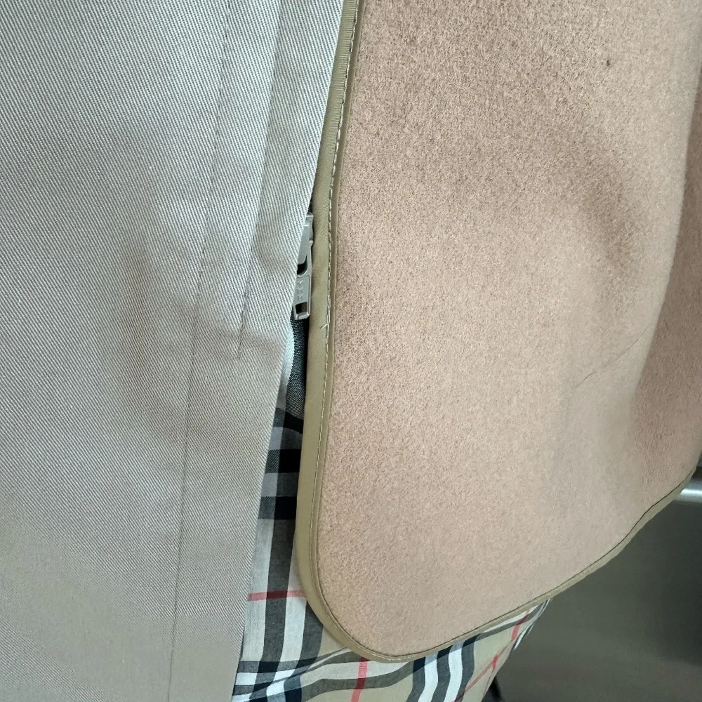 Original Burberry wool lined trench coat 44R - Picture 6 of 10